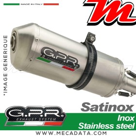 Silencieux Pot d'échappement ~ GPR Satinox