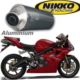 Echappement Silencieux Aluminium Triumph 675 Daytona 06-11 Slip-On Exhaust