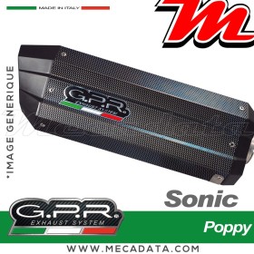 Silencieux Pot d'échappement ~ GPR Sonic Poppy