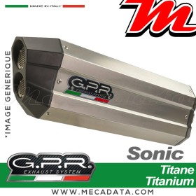 Silencieux Pot d'échappement ~ GPR Sonic Titanium