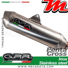 Ligne complète d'échappement ~ GPR Pentacross Inox