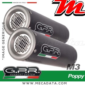 Silencieux Pot d'échappement ~ GPR M3 Poppy BI