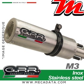 Ligne complète d'échappement ~ GPR M3 Inox