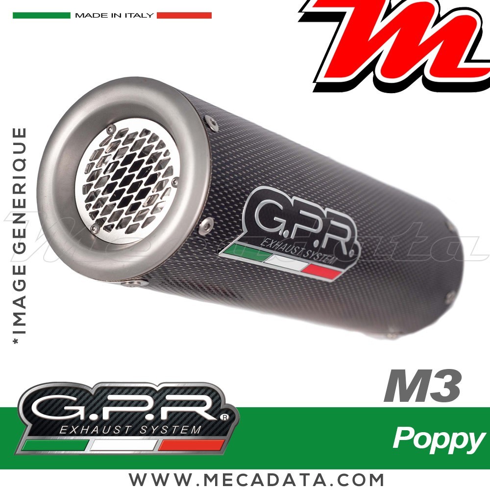 Ligne complète d'échappement ~ GPR M3 Poppy