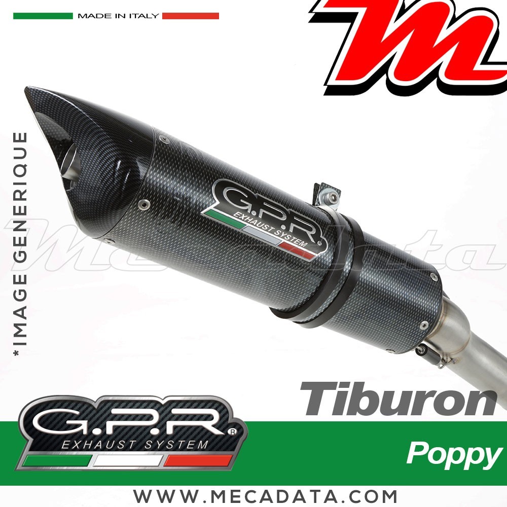 Ligne complète d'échappement ~ GPR Tiburon Poppy