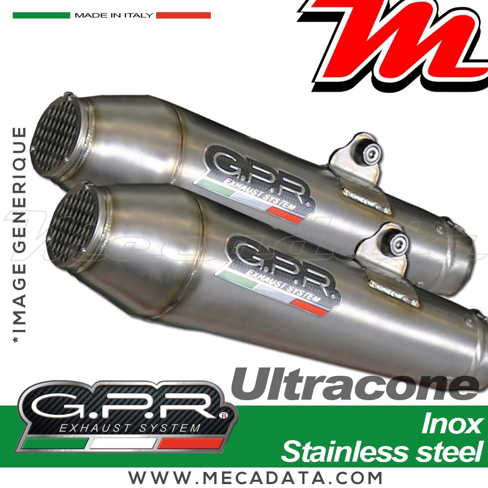 Silencieux Pot d'échappement ~ GPR Ultracone BI