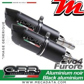 Silencieux Pot d'échappement ~ GPR Furore Evo4 Nero BI
