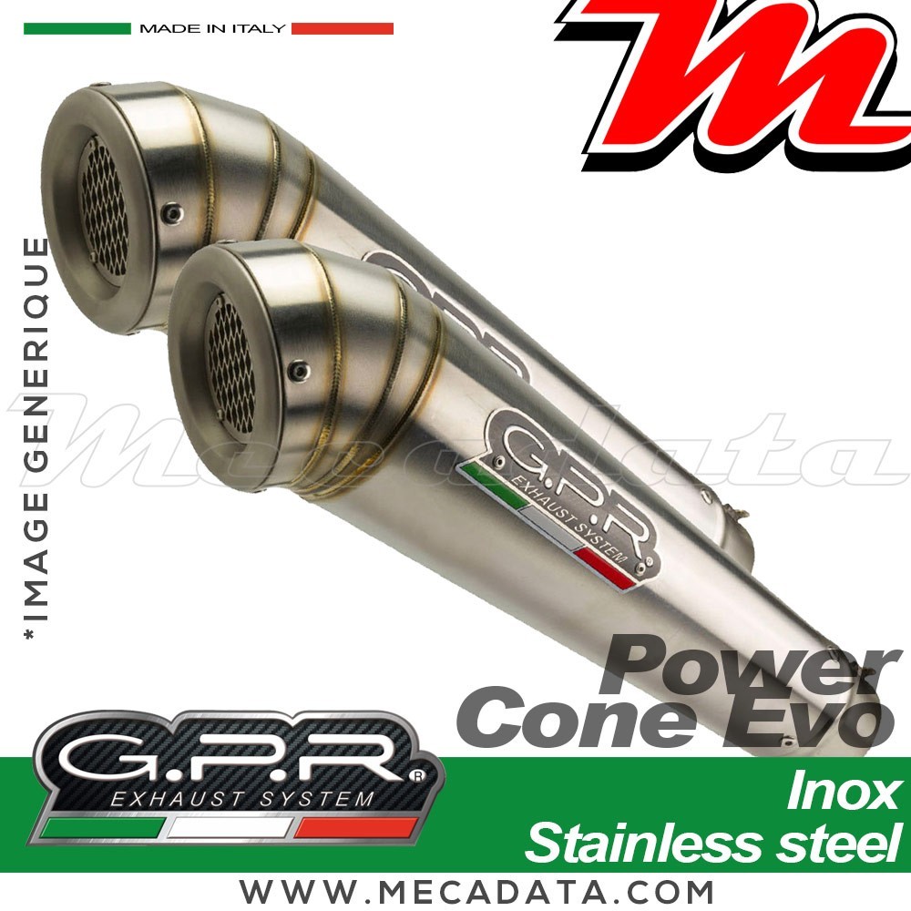 Silencieux Pot d'échappement ~ GPR Powercone Evo BI
