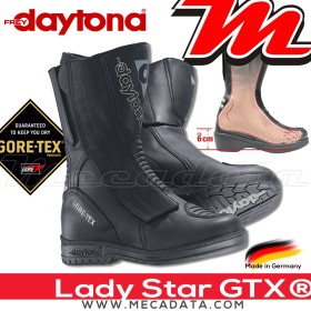 Bottes moto avec talons 6 cm Gore-Tex Daytona Lady-Star GTX®