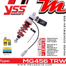 Amortisseur ~ YSS MG456-315H1RWL84-858