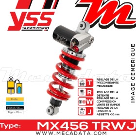 Amortisseur ~ YSS MX456-305TRWJ-54-858