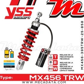 Amortisseur ~ YSS MX456-395TRW-25-858