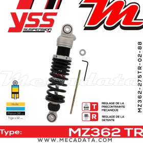 Amortisseur ~ YSS MZ362-275TR-02-88