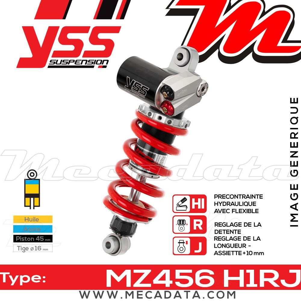 Amortisseur ~ YSS MZ456-305H1RJ-54-85