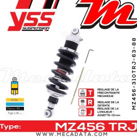 Amortisseur ~ YSS MZ456-310TRJ-63-88