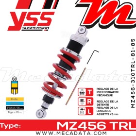 Amortisseur ~ YSS MZ456-310TRL-81-85