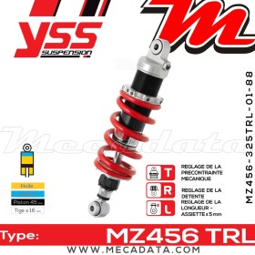 Amortisseur ~ YSS MZ456-325TRL-01-88
