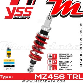 Amortisseur ~ YSS MZ456-330TRL-65-85