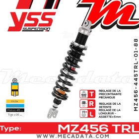 Amortisseur ~ YSS MZ456-445TRL-01-88