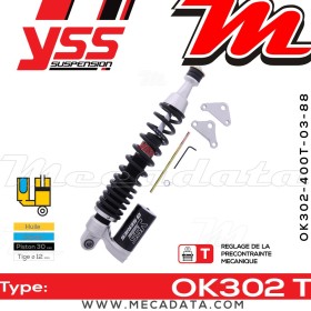 Amortisseur ~ YSS OK302-400T-03-88