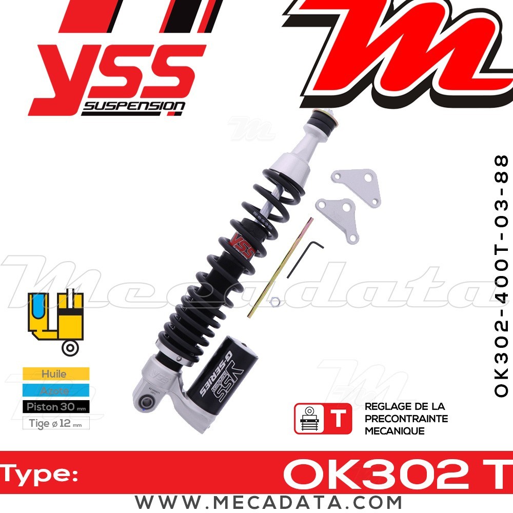Amortisseur ~ YSS OK302-400T-03-88