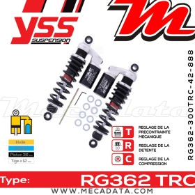 Amortisseur ~ YSS RG362-300TRC-42-888