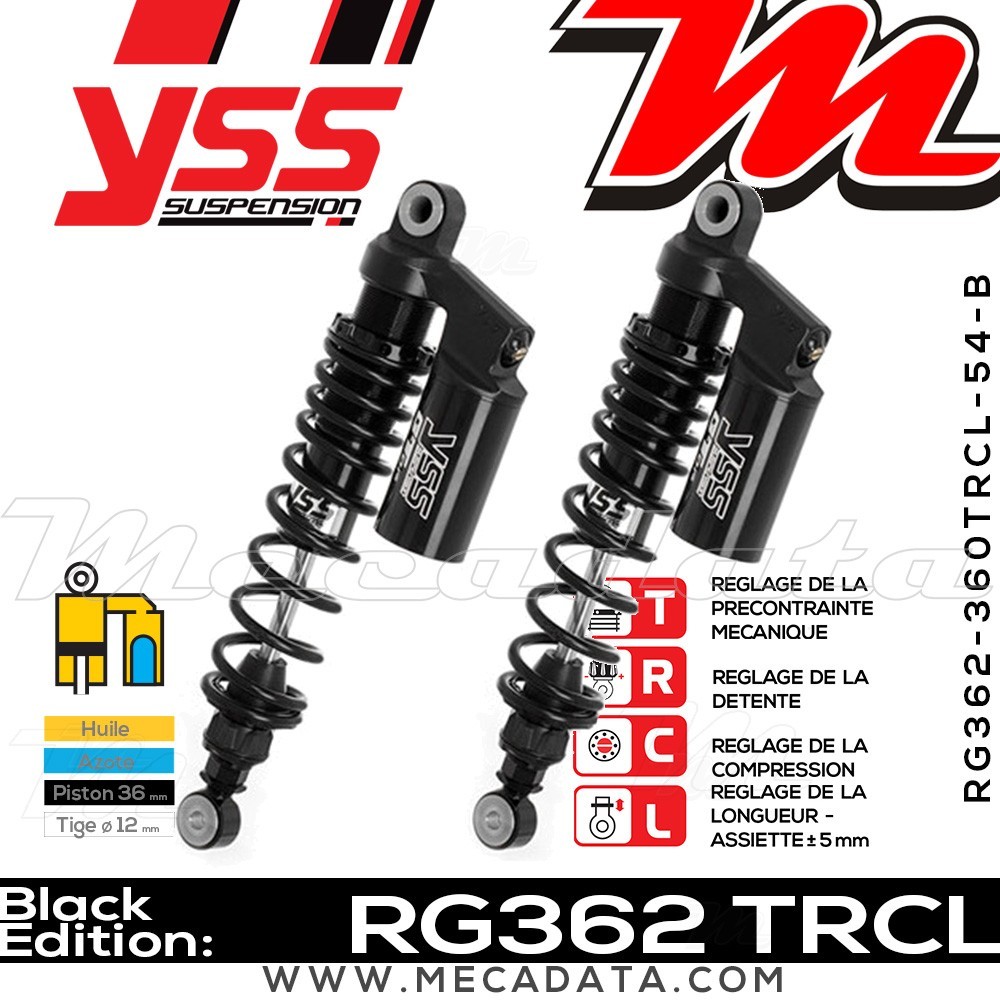 Amortisseur ~ YSS RG362-360TRCL-54-B