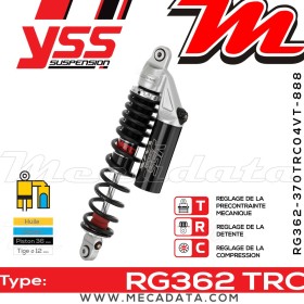 Amortisseur ~ YSS RG362-370TRC04VT-888