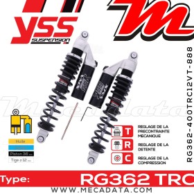 Amortisseur ~ YSS RG362-400TRC12VT-888