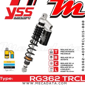Amortisseur ~ YSS RG362-400TRCL01S-888