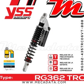 Amortisseur ~ YSS RG362-435TRC06VT-888