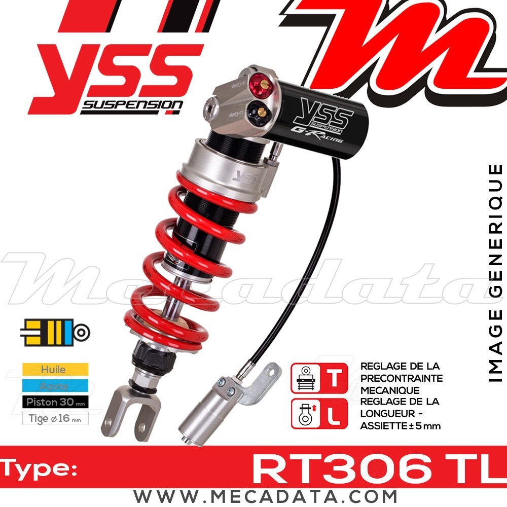 Amortisseur ~ YSS RT306-278TL-01-1Z 