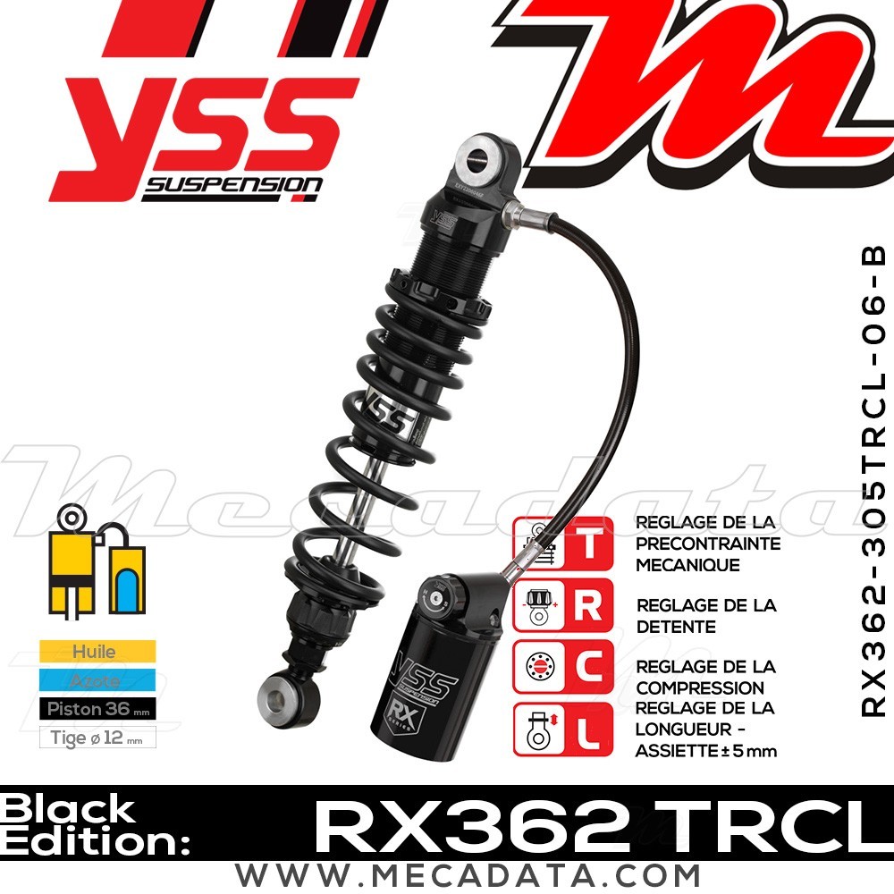 Amortisseur ~ YSS RX362-305TRCL-06-B