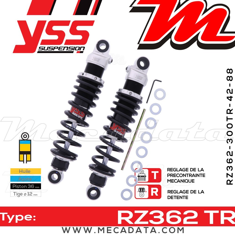 Amortisseur ~ YSS RZ362-300TR-42-88