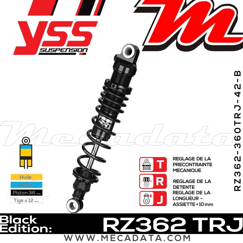 Amortisseur ~ YSS RZ362-360TRJ-42-B