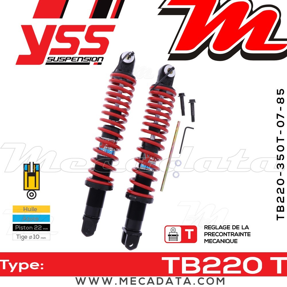 Amortisseur ~ YSS TB220-350T-07-85