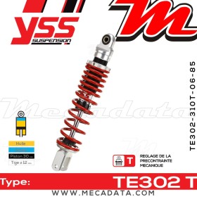 Amortisseur ~ YSS TE302-310T-06-85