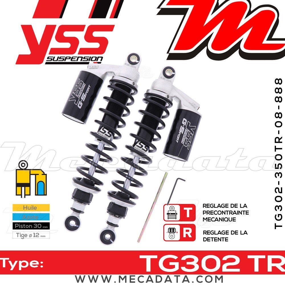 Amortisseur ~ YSS TG302-350TR-08-888