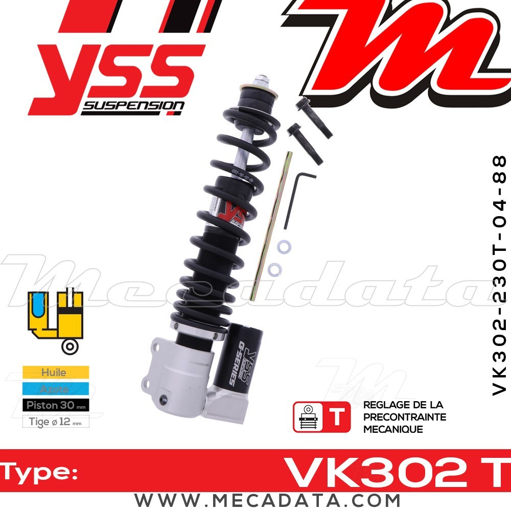 Amortisseur ~ YSS VK302-230T-04-88