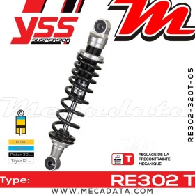 Amortisseur YSS RE302 T ~ BMW R 65 LS (248) ~ Annee 1983
