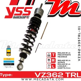Amortisseur YSS VZ362 TRL ~ BMW R 1150 GS ABS (R21) ~ Annee 2002