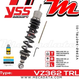 Amortisseur YSS VZ362 TRL ~ BMW R 1150 GS Adventure (R21) ~ Annee 2004