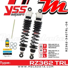 Amortisseur YSS RZ362 TRL ~ Moto Guzzi S 1000 (VV) ~ Annee 1993