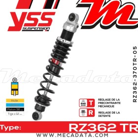 Amortisseur YSS RZ362 TR ~ Kawasaki Z 1300 A (KZT30A) ~ Annee 1979