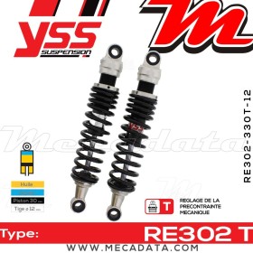 Amortisseur YSS RE302 T ~ Honda CB 750 Nighthawk (RC382) ~ Annee 1992