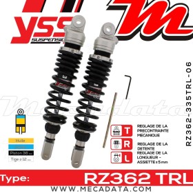 Amortisseur YSS RZ362 TRL ~ Suzuki GSX 750 E (GS75X) ~ Annee 1981