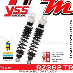 Amortisseur YSS RZ366 TR ~ Harley Davidson XL 883 R Sportster Roadster (CS2) ~ Annee 2007