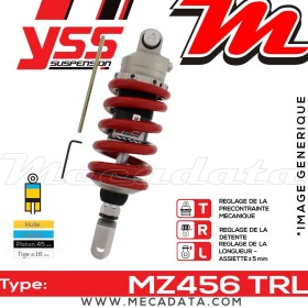Amortisseur YSS MZ456 TRL ~ Honda CX 500 TC Turbo (PC03) ~ Annee 1982