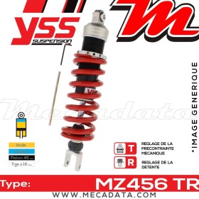 Amortisseur YSS MZ456 TR ~ Honda XRV 750 Africa Twin (RD07B) ~ Annee 1998