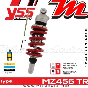 Amortisseur YSS MZ456 TR ~ Yamaha FZR 600 H Genesis (3HE) ~ Annee 1990